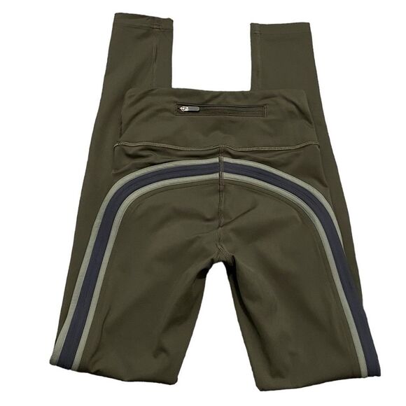 Lululemon Size 2 Run Crew Tight *28" Dark Olive Leggings - Picture 9 of 13